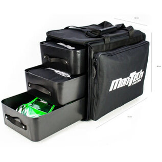 Mon-Tech Racing MB-020-025  Mon-Tech Racing BlacKollection Bag 3 Boxes Hauler Bag