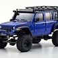 Kyosho 32528MB  Mini-Z 4X4 Series Readyset JeepⓇ Wrangler Unlimited Rubicon w/acc. Ocean Blue Metallic 32528MB