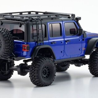 Kyosho 32528MB  Mini-Z 4X4 Series Readyset JeepⓇ Wrangler Unlimited Rubicon w/acc. Ocean Blue Metallic 32528MB