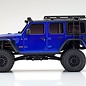 Kyosho 32528MB  Mini-Z 4X4 Series Readyset JeepⓇ Wrangler Unlimited Rubicon w/acc. Ocean Blue Metallic 32528MB