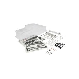 Kyosho KYOFAB709  1957 Chevy Bel Air Clear Body Set, Non-Decoration Clear 1957 Bel Air body for Fazer Mk.2 FZ02L Chassis. Fits Fazer Mk.2 Long chassis.