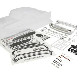Kyosho KYOFAB709  1957 Chevy Bel Air Clear Body Set, Non-Decoration Clear 1957 Bel Air body for Fazer Mk.2 FZ02L Chassis. Fits Fazer Mk.2 Long chassis.