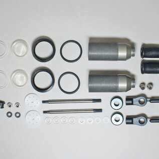 Mugen Seiki MUGE2577 Front Shock Set 16mm: X8R/8RE, X8TR/RE E2577