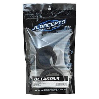 J Concepts JCO3144-05 Octagons 2.2" 4wd Front Buggy Tires-Soft Gold Compound