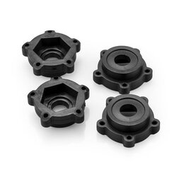 J Concepts JCO3425-007  Hazard, #3425 fits X-Maxx Hex Adaptor - Stock Replacement / Plastic, (4)