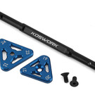 KOS KOS13300-1922 Koswork Aluminum 1/10 & 1/8 Buggy Ride Height Gauge Set (19-21mm & 22-24mm) 133001922