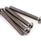 Protek RC PTK-T-5094 ProTek RC 3x25mm "Grade 5" Titanium Button Head Hex Screw (4) 5094