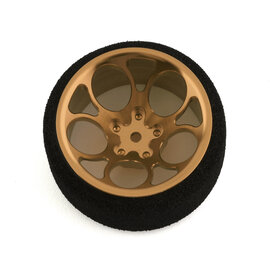 R-Design RDD7229 R-Design Sanwa M12/Flysky NB4 5 Hole Ultrawide Steering Wheel (Gold)