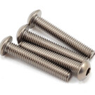 Yokomo YOKZC-BH318TA Yokomo 3x18mm Titanium Button Head Screw (4)