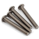 Yokomo YOKZC-BH322TA Yokomo 3x22mm Titanium Button Head Screw (4)