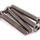 Protek RC PTK-T-5092 ProTek RC 3x20mm "Grade 5" Titanium Button Head Hex Screw (4) 5092