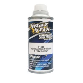 Spaz Stix SZX91000 Airbrush Tool Wash - Lacquer Thinner, 6oz