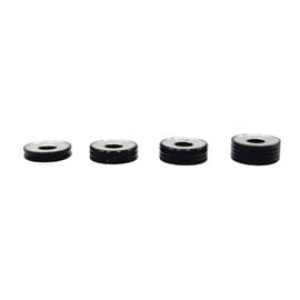 RC Maker RCM-RCSR-AS  Large Contact 7075 Alu "Ringed" Roll Center Shim Set - Assorted Sizes Full Set (4pcs each)