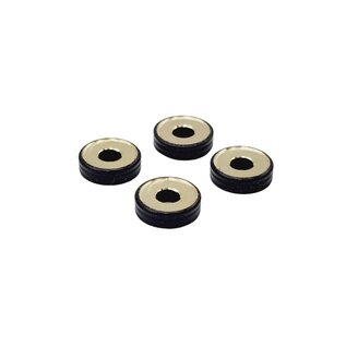 RC Maker RCM-RCSR-BS  Large Contact Brass "Ringed" Roll Center Shim Set - Assorted Sizes Full Set (4pcs each)