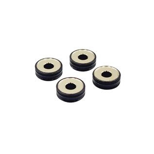 RC Maker RCM-RCSR-BS  Large Contact Brass "Ringed" Roll Center Shim Set - Assorted Sizes Full Set (4pcs each)