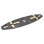 RC Maker RCM-A800R-RCW  Brass LCG Rear Centre Stiffener Weight for Awesomatix A800R (15.5g) A800RRCW