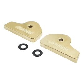 RC Maker RCM-A800R-RW  Brass LCG Rear Chassis Weights for Awesomatix A800R (6.7g ea)