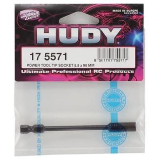 Hudy HUD175571  Power Tool Tip Socket 5.5 x 90mm