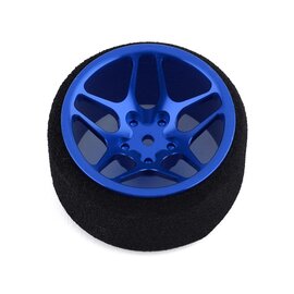 R-Design RDD4913 R-Design Sanwa M17/MT-44 Ultrawide 10 Spoke Transmitter Steering Wheel (Blue)