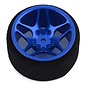 R-Design RDD4913 R-Design Sanwa M17/MT-44 Ultrawide 10 Spoke Transmitter Steering Wheel (Blue)
