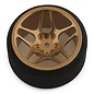 R-Design RDD4919 R-Design Sanwa M17/MT-44 Ultrawide 10 Spoke Transmitter Steering Wheel (Gold)