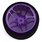 R-Design RDD7117 R-Design Futaba 10PX/7PX/4PX 10 Spoke Ultrawide Steering Wheel (Purple)