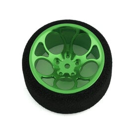 R-Design RDD7124 R-Design Futaba 10PX/7PX/4PX 5 Hole Ultrawide Steering Wheel (Green)