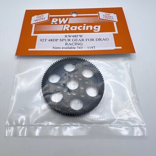 RW RW92D  92T Custom Drag Racing Spur Gear for TC  RW 48P