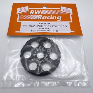 RW RW96D 48P 96T Custom Drag Racing Spur Gear for TC