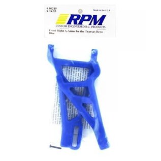 RPM R/C Products RPM80215 Blue Front Right A-arms Summit Revo & E-Revo