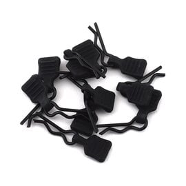 Axial Racing AXI206000  3mm Body Clip w/Tab, Black (10pc)