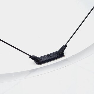 RC Maker RCM-FCBS-C  3D Pro Carbon Ultra-Lite Flexible Centre Body Stiffener (w/Tape) FCBSC