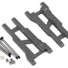 STRC SPTST3655XGM ST Racing Concepts Gun Metal Traxxas Rustler / Stampede Aluminum Rear Suspension Arms w/Locknut Hinge Pins (2)