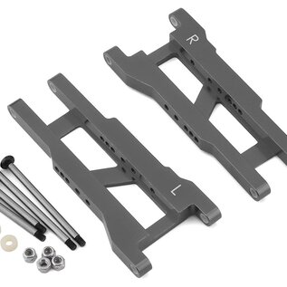 STRC SPTST3655XGM ST Racing Concepts Gun Metal Traxxas Rustler / Stampede Aluminum Rear Suspension Arms w/Locknut Hinge Pins (2)