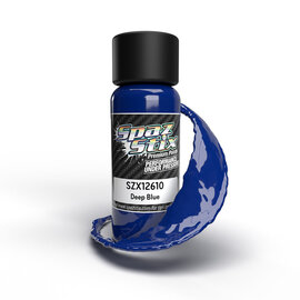 Spaz Stix SZX12610 Deep Blue Airbrush Ready Paint, 2oz Bottle