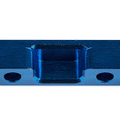 Team Associated ASC92433 RC10B7 Arm Mount D, blue aluminum