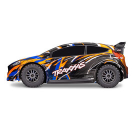 Traxxas TRA74276-4  Orange  Ford® Fiesta  ST Rally VXL: 1/10 Scale Brushless Rally Racer with TQi