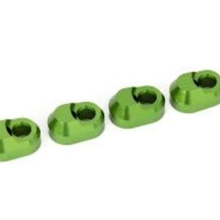 Traxxas TRA7743 Geen  Aluminum Suspension Pin Retainers (4) for X-Maxx & XRT