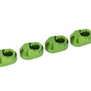 Traxxas TRA7743-Geen Suspension pin retainer, 6061-T6 aluminum (green-anodized) (4)