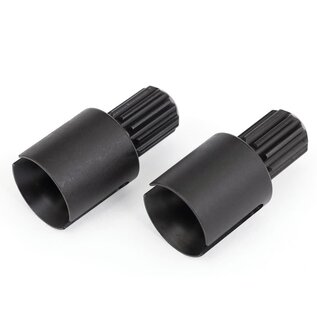 Traxxas TRA7754R Drive cup, steel, extreme heavy duty (2)/ 3x8mm CS, heavy duty (2) (use only with #7750X driveshaft) (machined, heat treated)