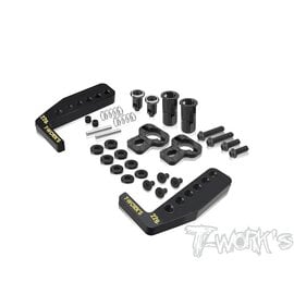 T-Works TE-257-A800-B  Easy-Snap Brass Battery Holder Set ( For Awesomatix A800R )
