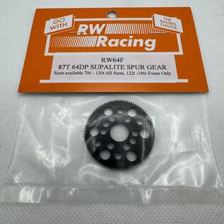 RW RW87F  87T RW Touring Car Spur Gears  RW 64P