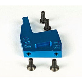 Custom Works R/C CSW2406  15 Degree Alum Front Suspension Mount 1/8 Pin with 3MM THREADS (1)