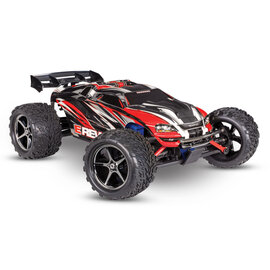 Traxxas TRA71054-8  RED  1/16 Scale E-Revo: 4X4 Monster Truck w/USB-C - Red