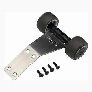 HOT RACING HRAGRM133H  HD Bearing Skid Plate Wheelie Bar - Grom