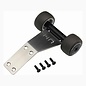 HOT RACING HRAGRM133H  HD Bearing Skid Plate Wheelie Bar - Grom
