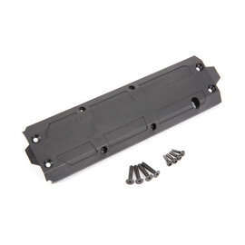 Traxxas TRA8945R  Skidplate, center/ 4x20 CCS (4)/ 3x10 CS (4) (fits Maxx® with extended chassis (352mm wheelbase))