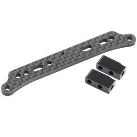 RocheRC USA ROC-220330 Rapide P10W3 Graphite Front Servo Plate Set