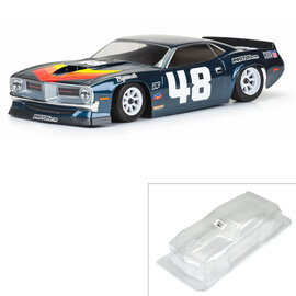 Protoform PRM159400  1970 Plymouth Barracuda 1/10 Clear Body VTA