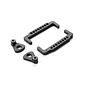 Xray XRA326176-L   XRAY XB2 Composite Bent Sides Chassis LiPo Battery Backstop Long (2+2) 326176L